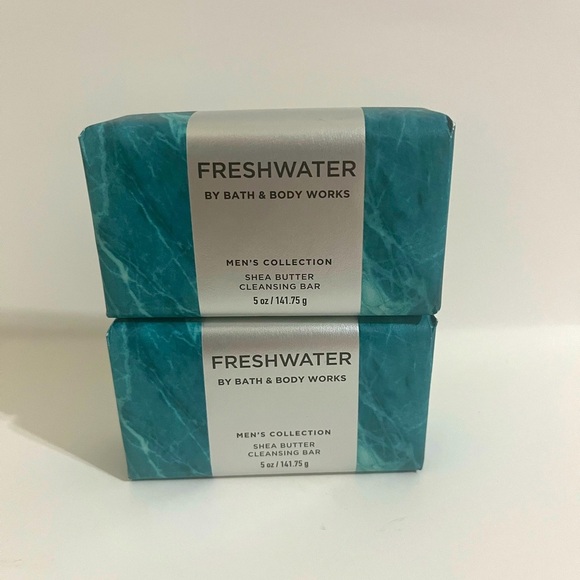 Bath and Body Works Men’s Collection Freshwater Soap Bar x2 - Picture 1 of 3